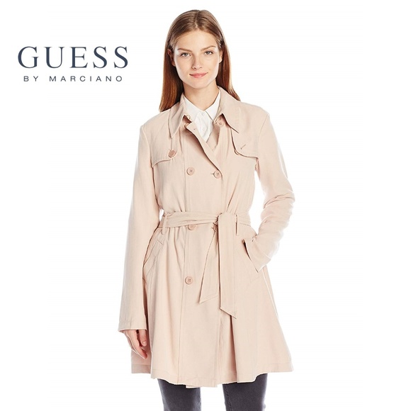 Guess by Marciano Jackets & Blazers - GUESS by Marciano Trenchcoat Tan XL Jacket NWT